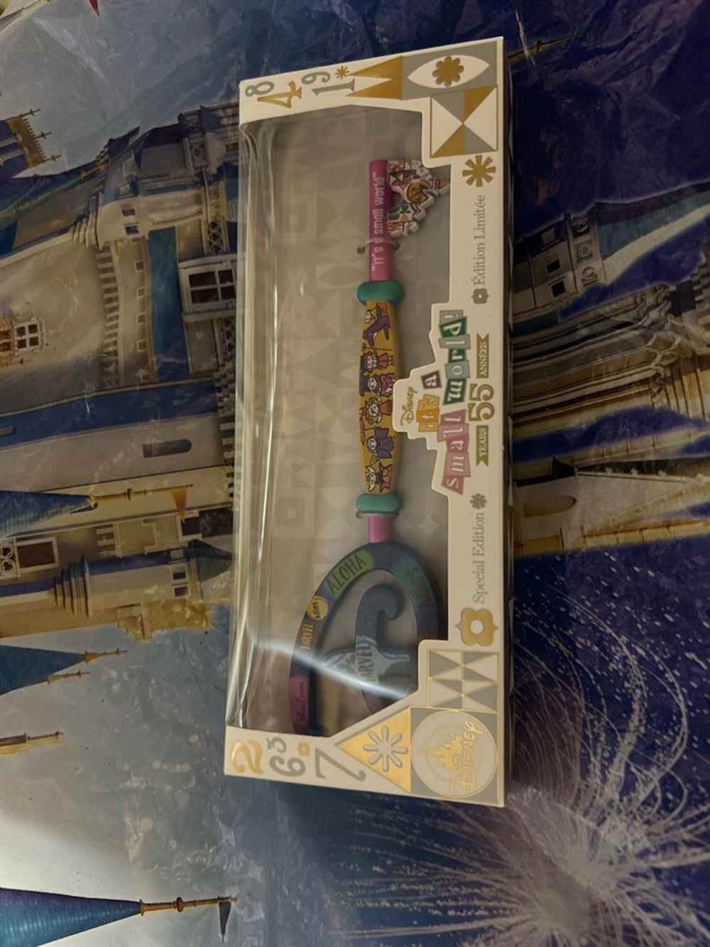 Disney Parks Small World 55th Anniversary MagicBand - Multicolor